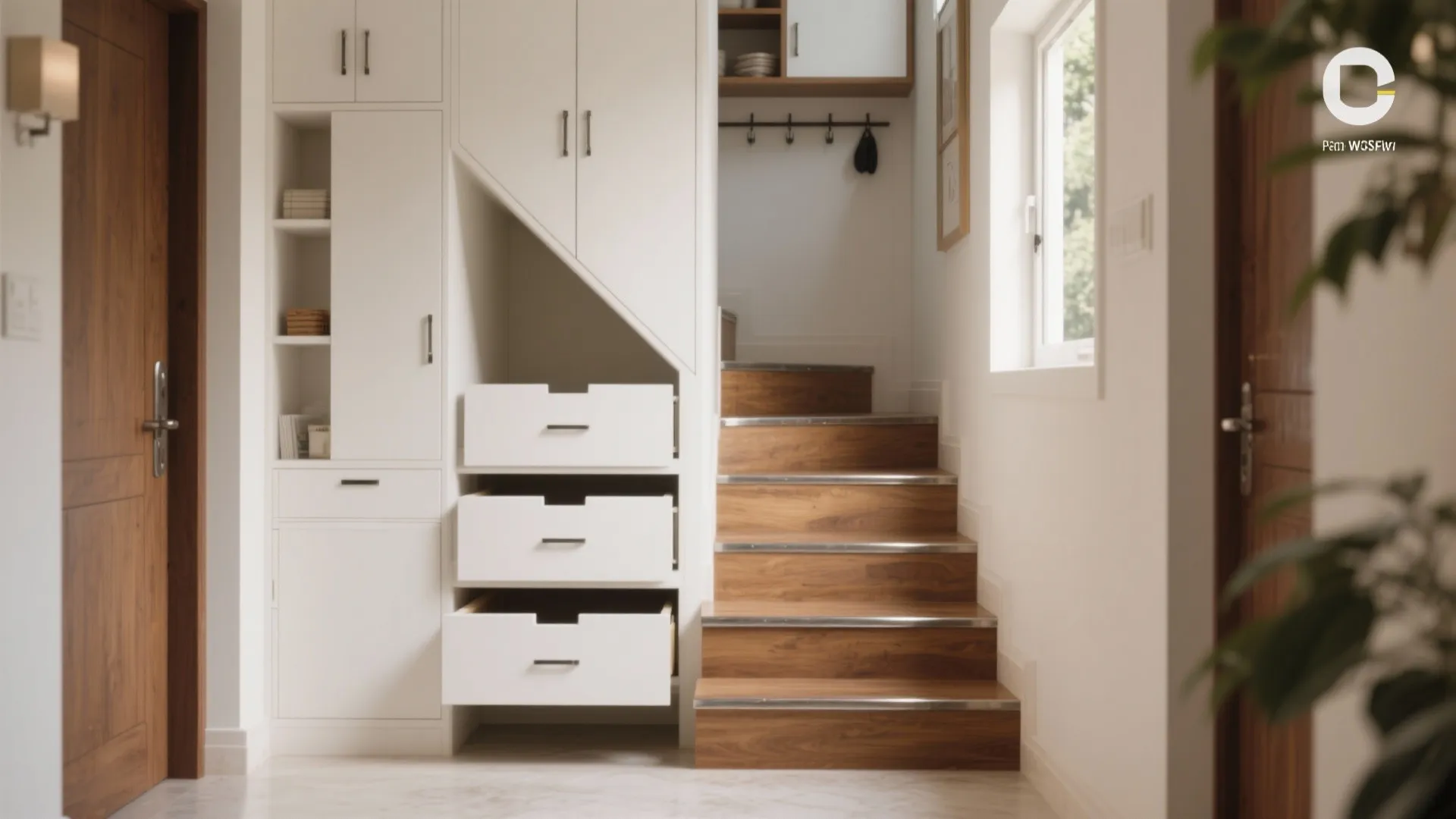 Under-stair and corridor niches that save the day