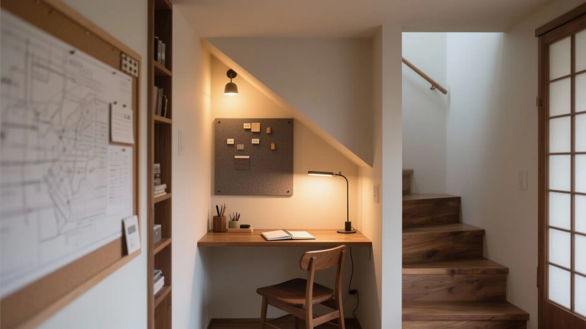 階段下を“用途の巣”に：ワーク・パントリー・ランドリーの三択で最適化