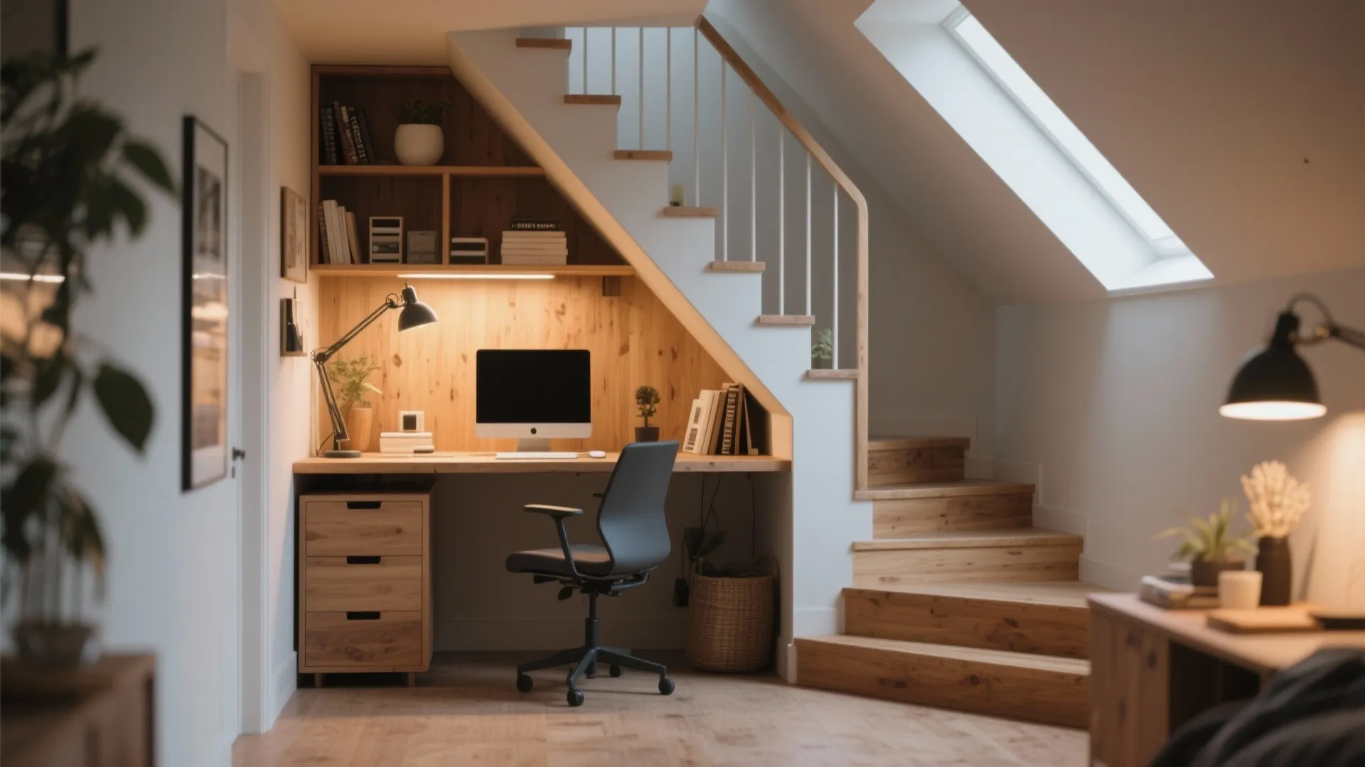 Under-Stair Workspace