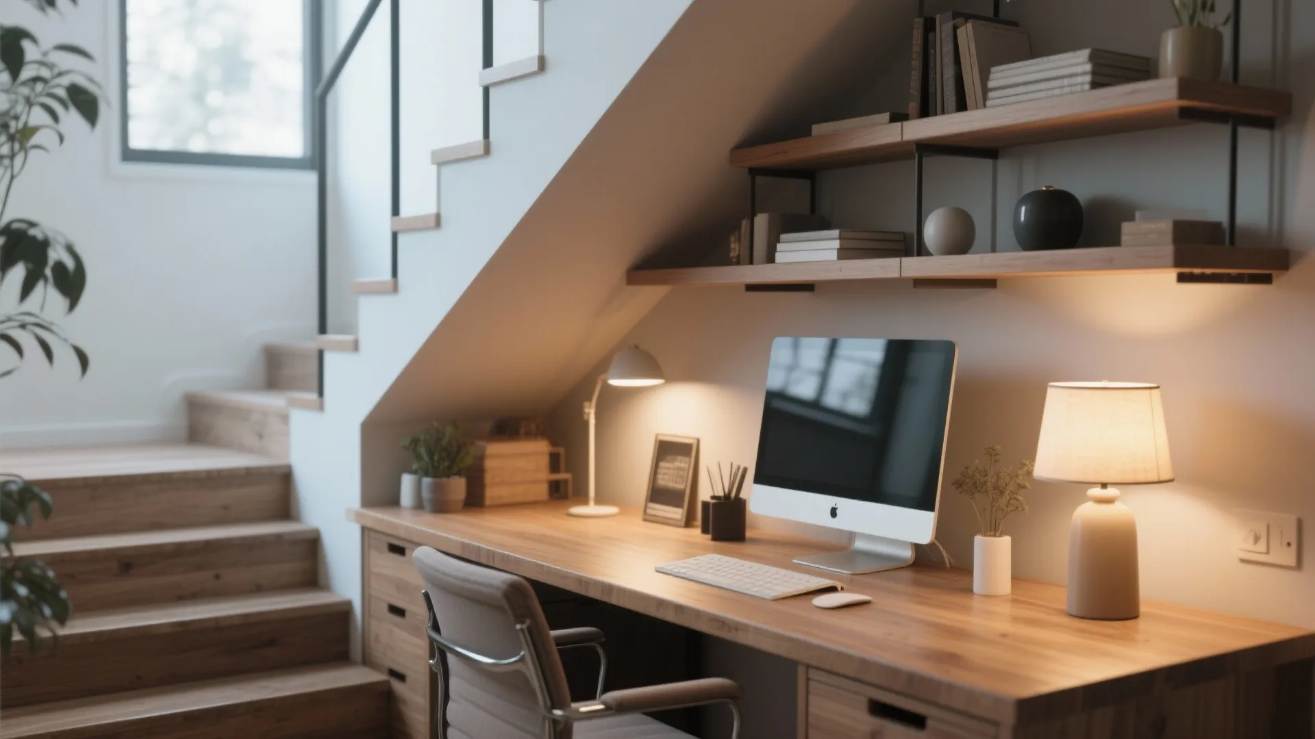 4. Under-Stair Workspace