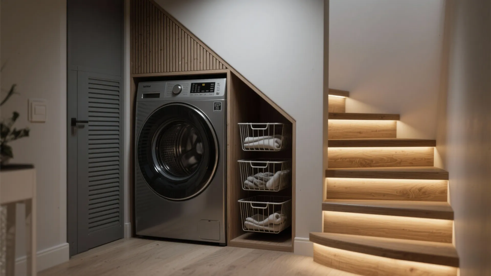 4. Under-Stairs or Alcove Installation