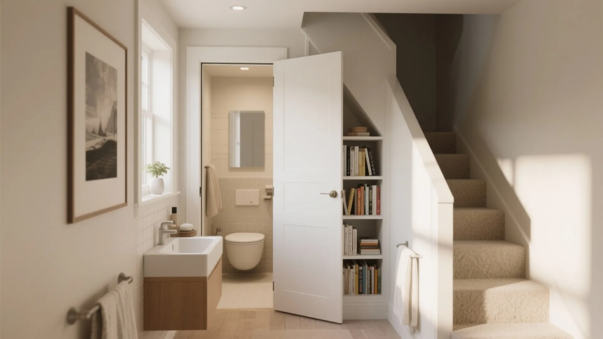 10 Under Stairs Bathroom Ideas: Creative Ways to Design a Stylish Under Stairs Bathroom