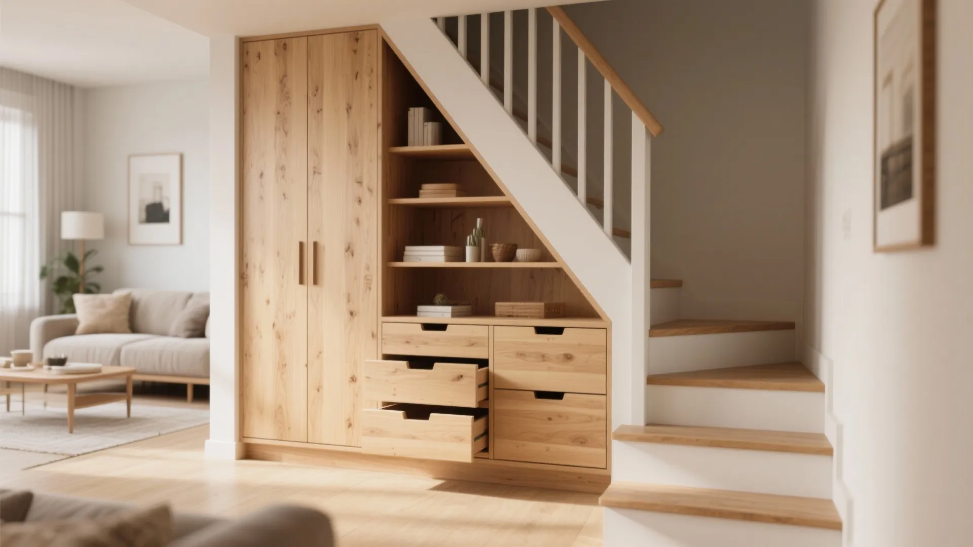 9. Under-stairs cabinetry