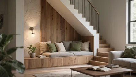 5 Small Space Under Stairs Design Ideas