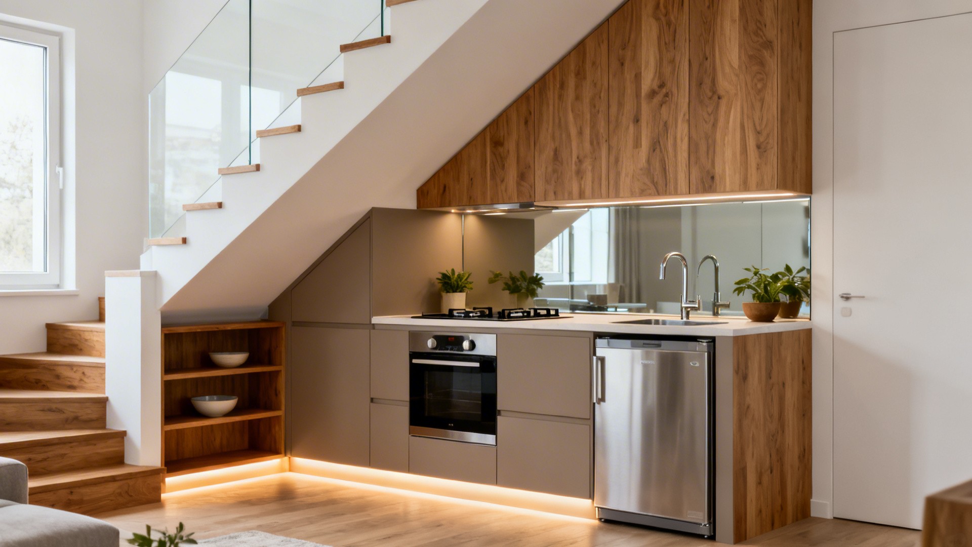Kitchen Under Stairs Design Too Cramped 5 Layout Fixes