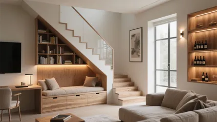 5 Under-Stairs Ideas in the Living Room