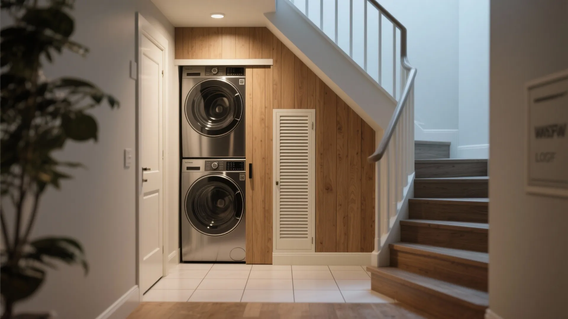 4. Under-the-stairs or hall nook: Make use of odd corners