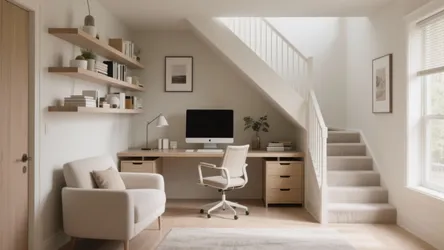 10 Under Stairs Office Ideas to Maximize Space