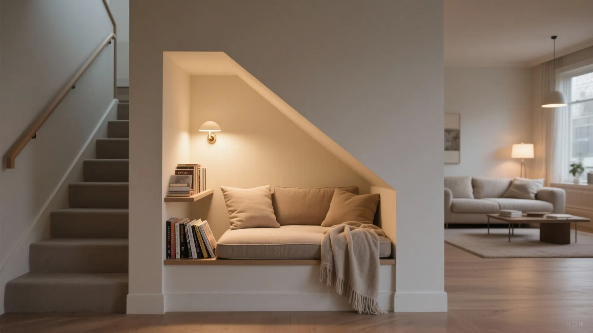 Cozy Reading Nook with Daybed