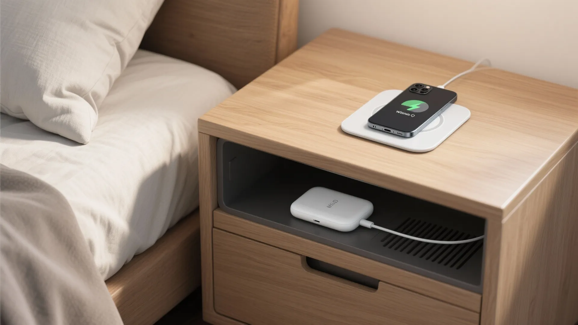 DIY Table Chargers: 5 Creative Ideas: Practical, stylish and compact DIY table charger ideas for small spaces