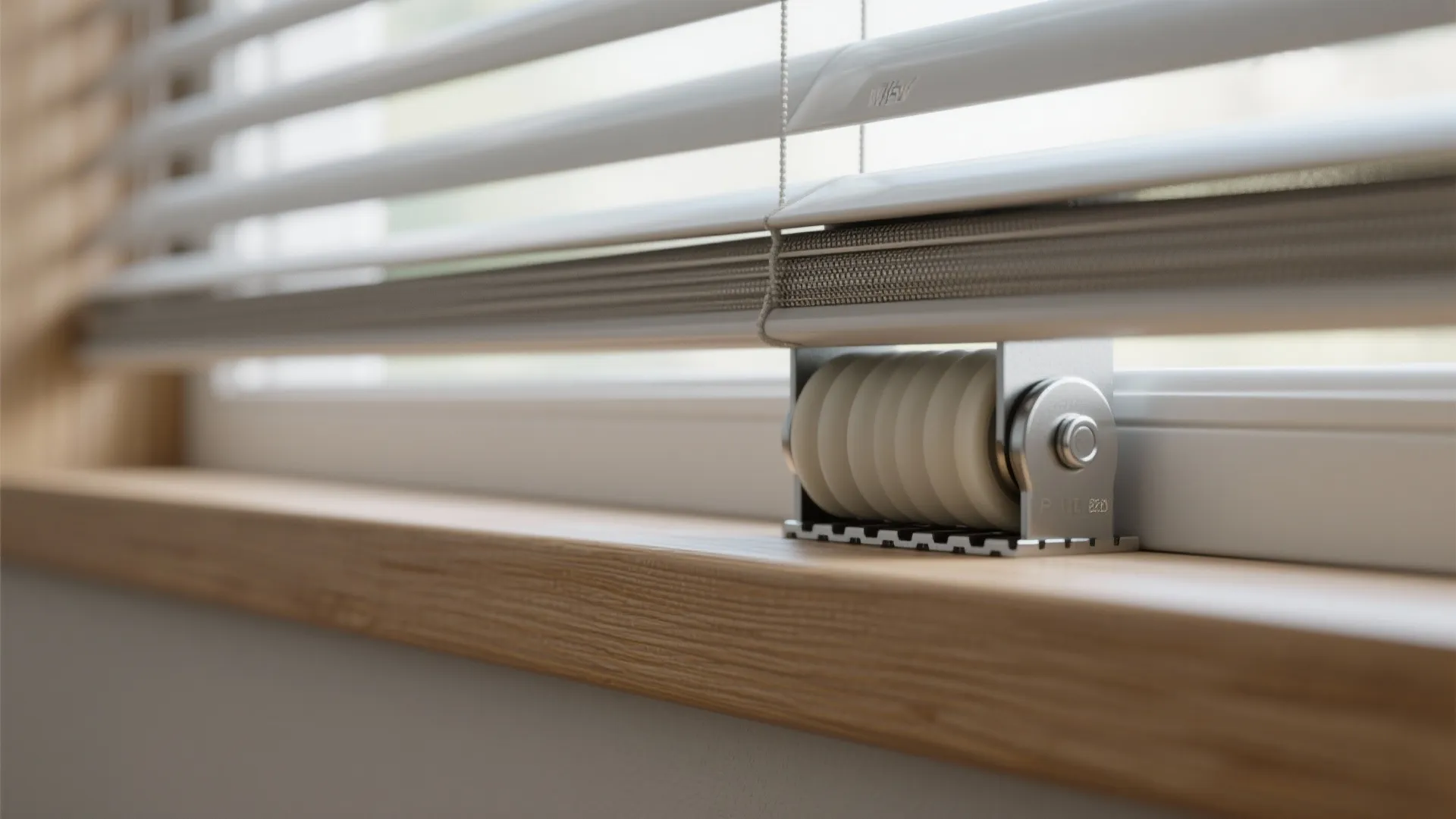 2. Under-trim roller to keep sightlines clean
