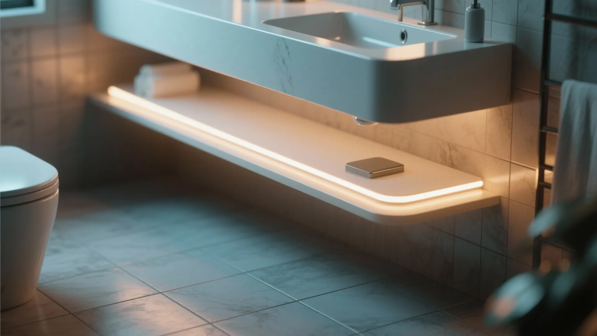 8. Under-Vanity Lighting