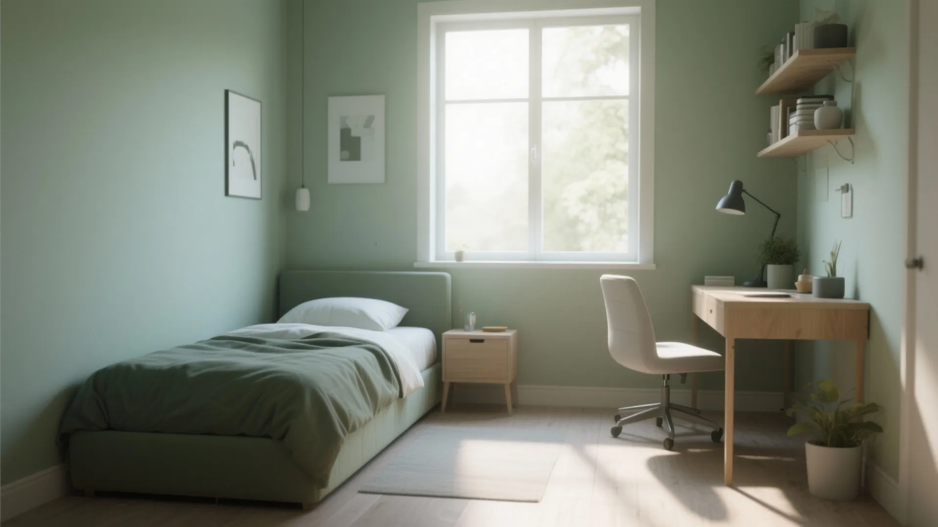 10. Under-Window Bed