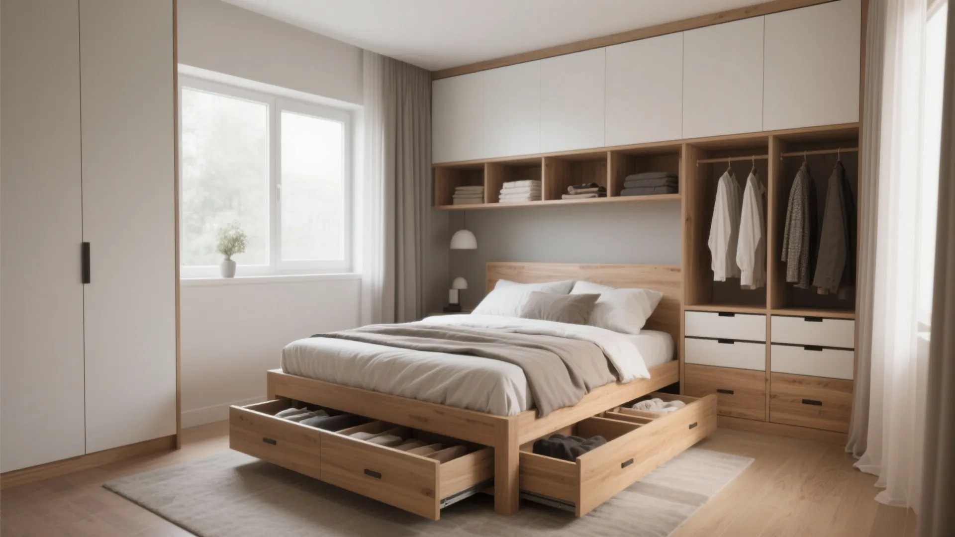 2. Storage Under the Bed