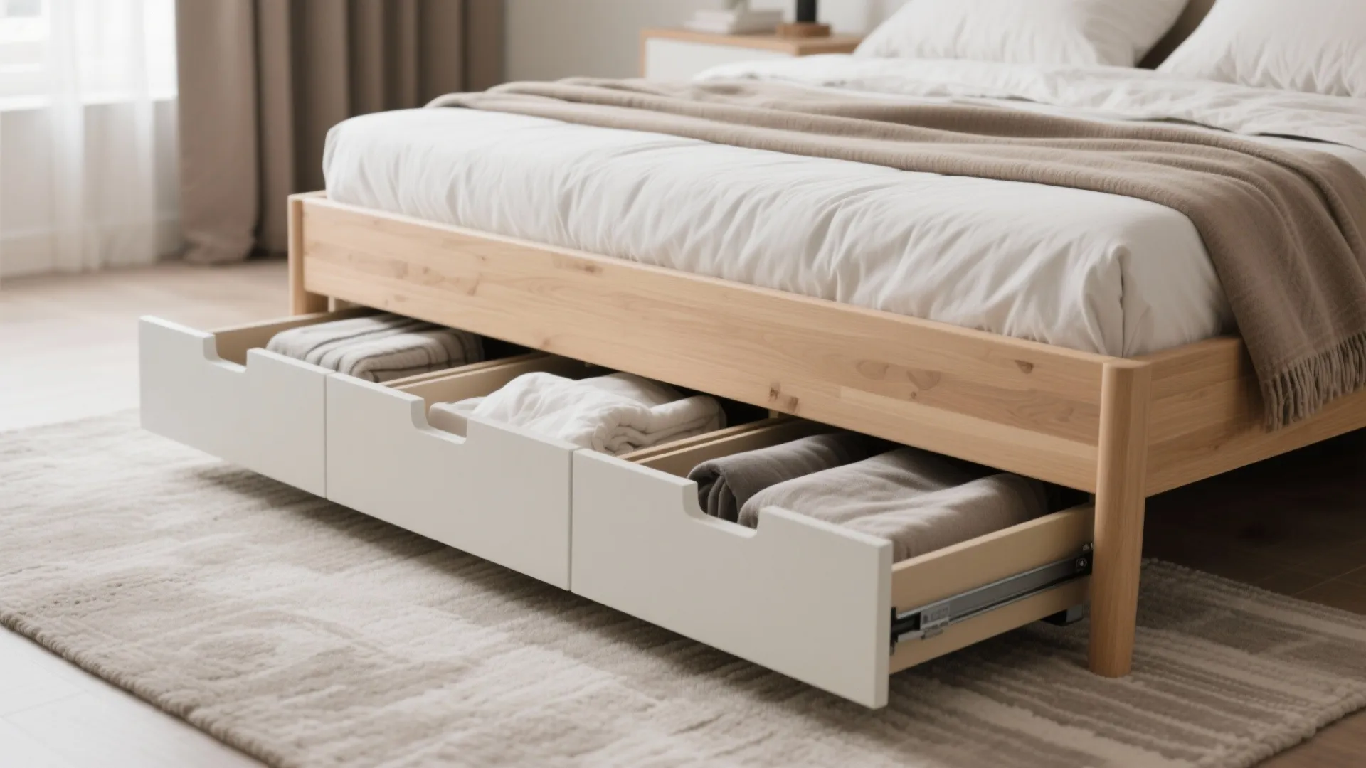 4. Under-bed Storage Drawers