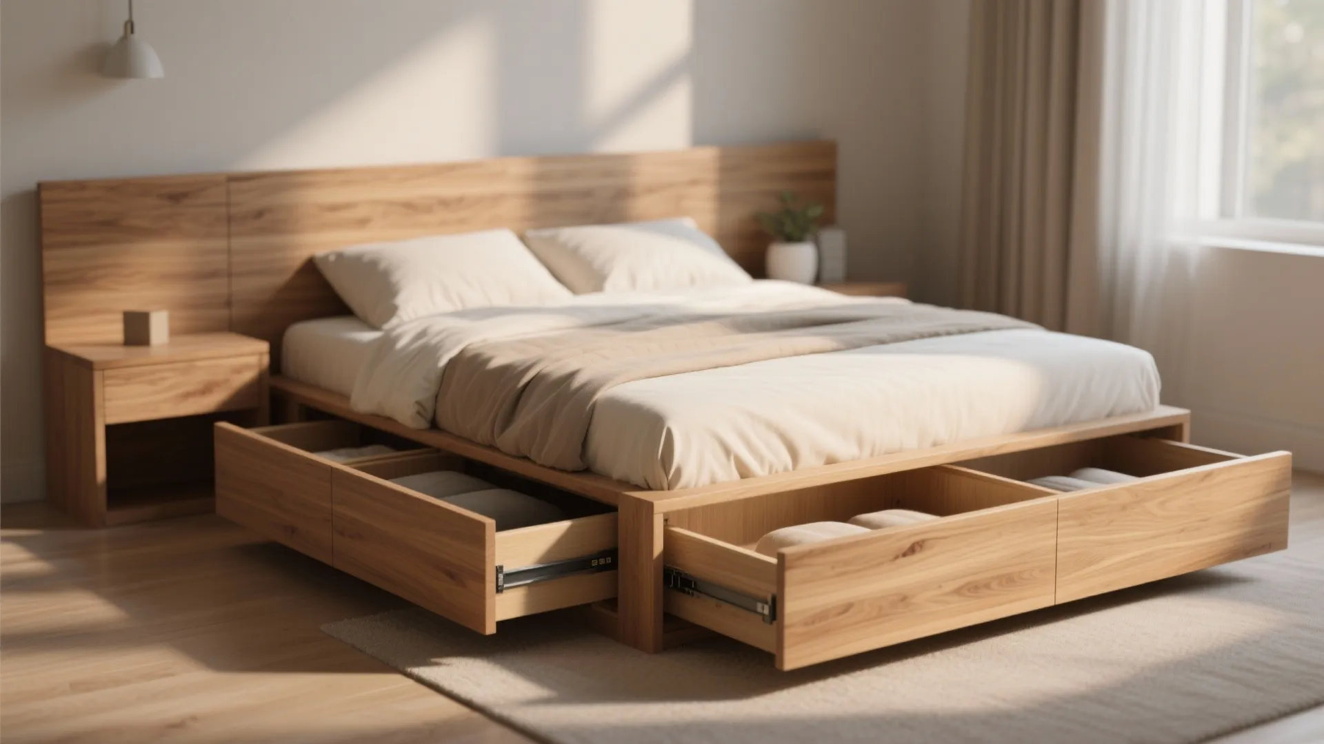 3. Storage Under the Bed