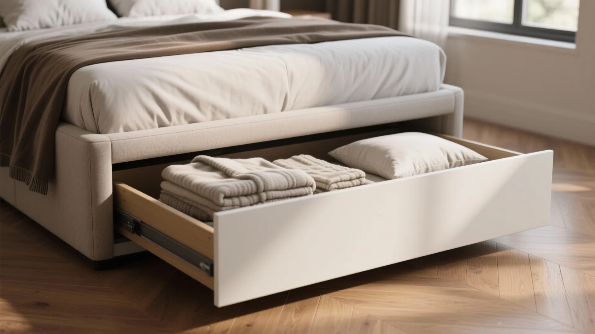 10. Under-Bed Drawers and Lift Storage