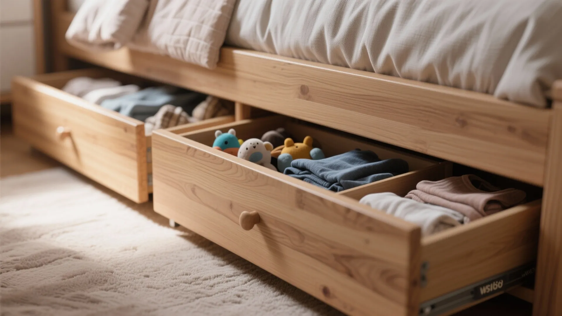 7. Under-bed Storage Drawers