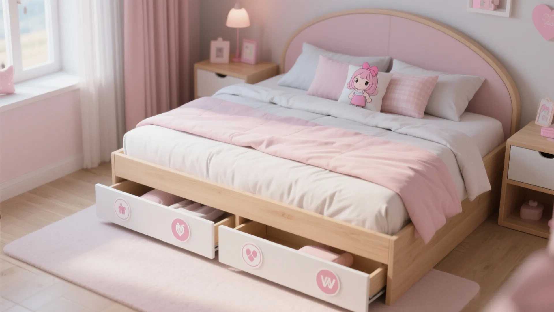 Under-Bed Storage Drawers