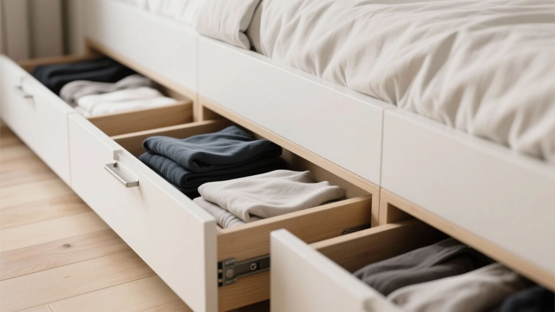 1. Built-In Storage Under the Bed