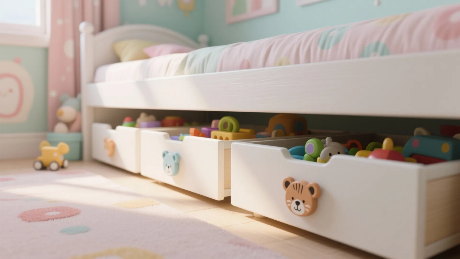 9. Under-bed storage drawers