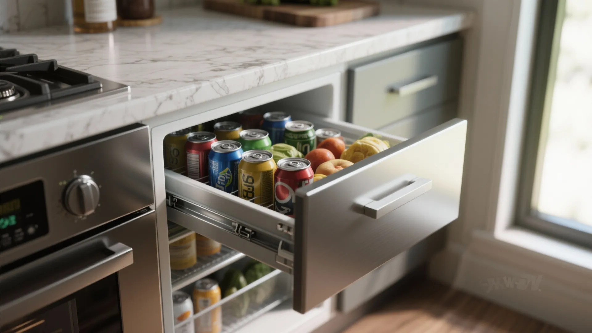 Under-counter and drawer fridges