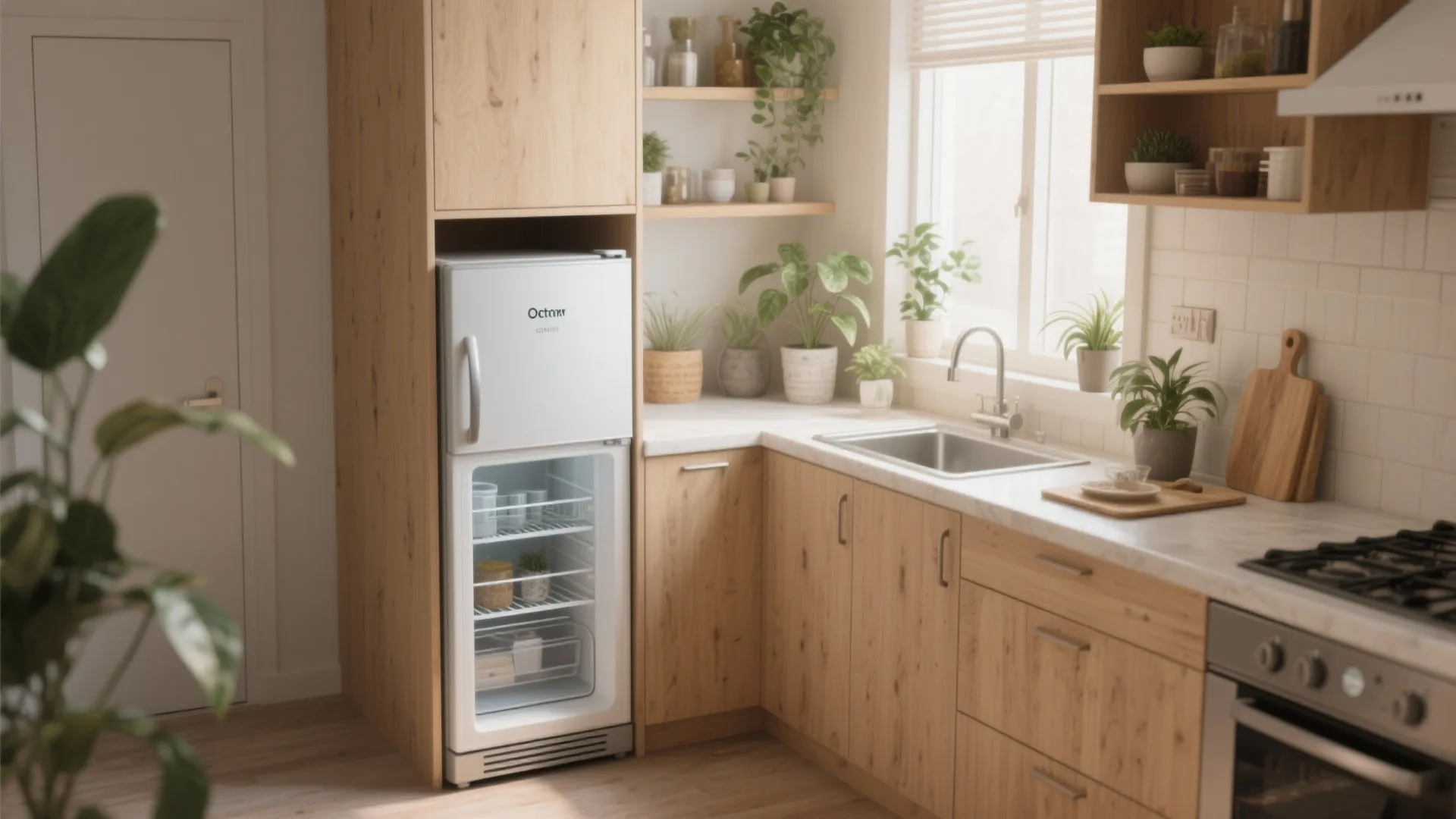 1. Go with an Undercounter Fridge