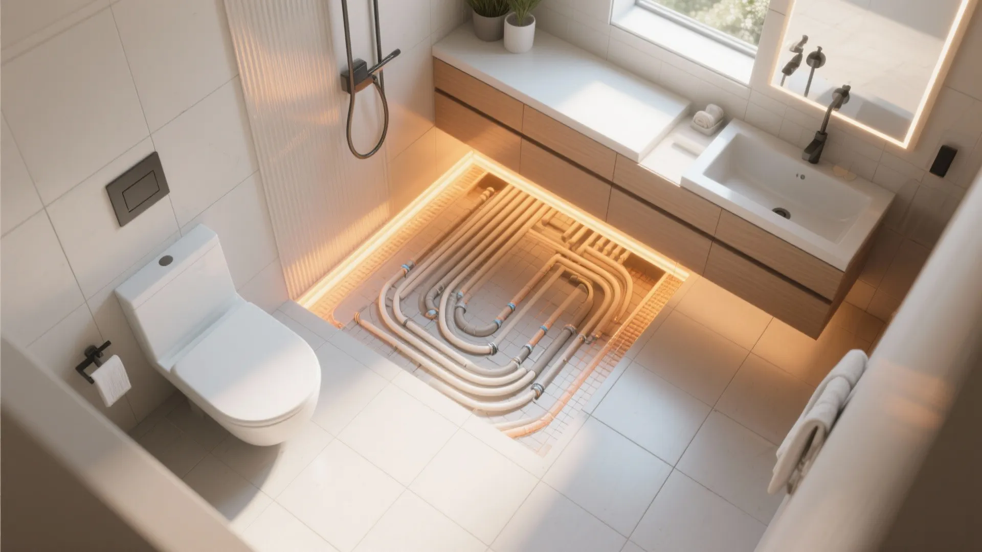 9. Underfloor Heating for Comfort
