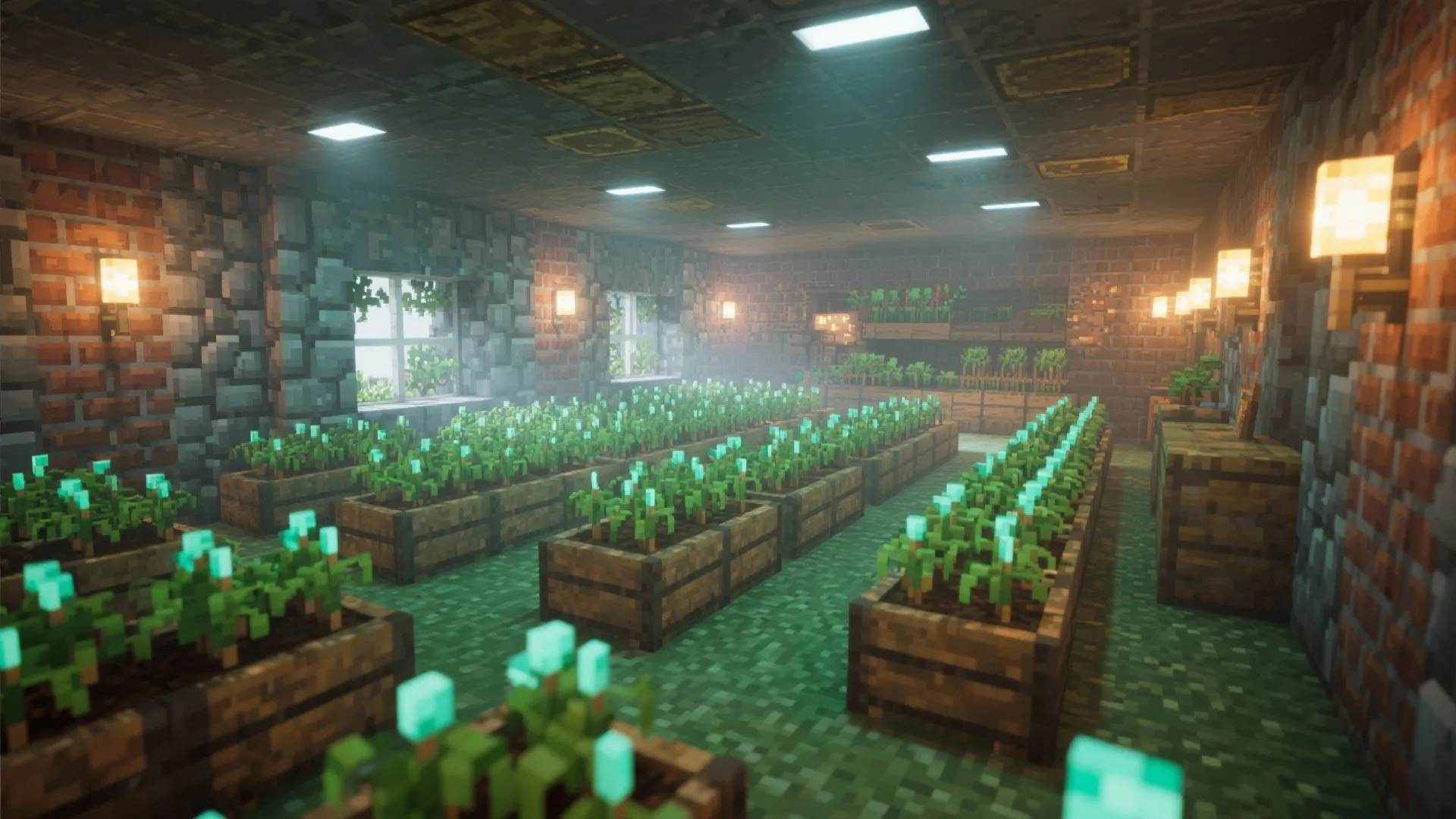 2. Underground Farm Room