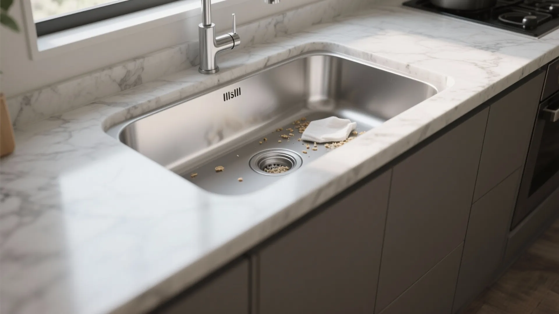 1. Undermount Sinks for Seamless Counters