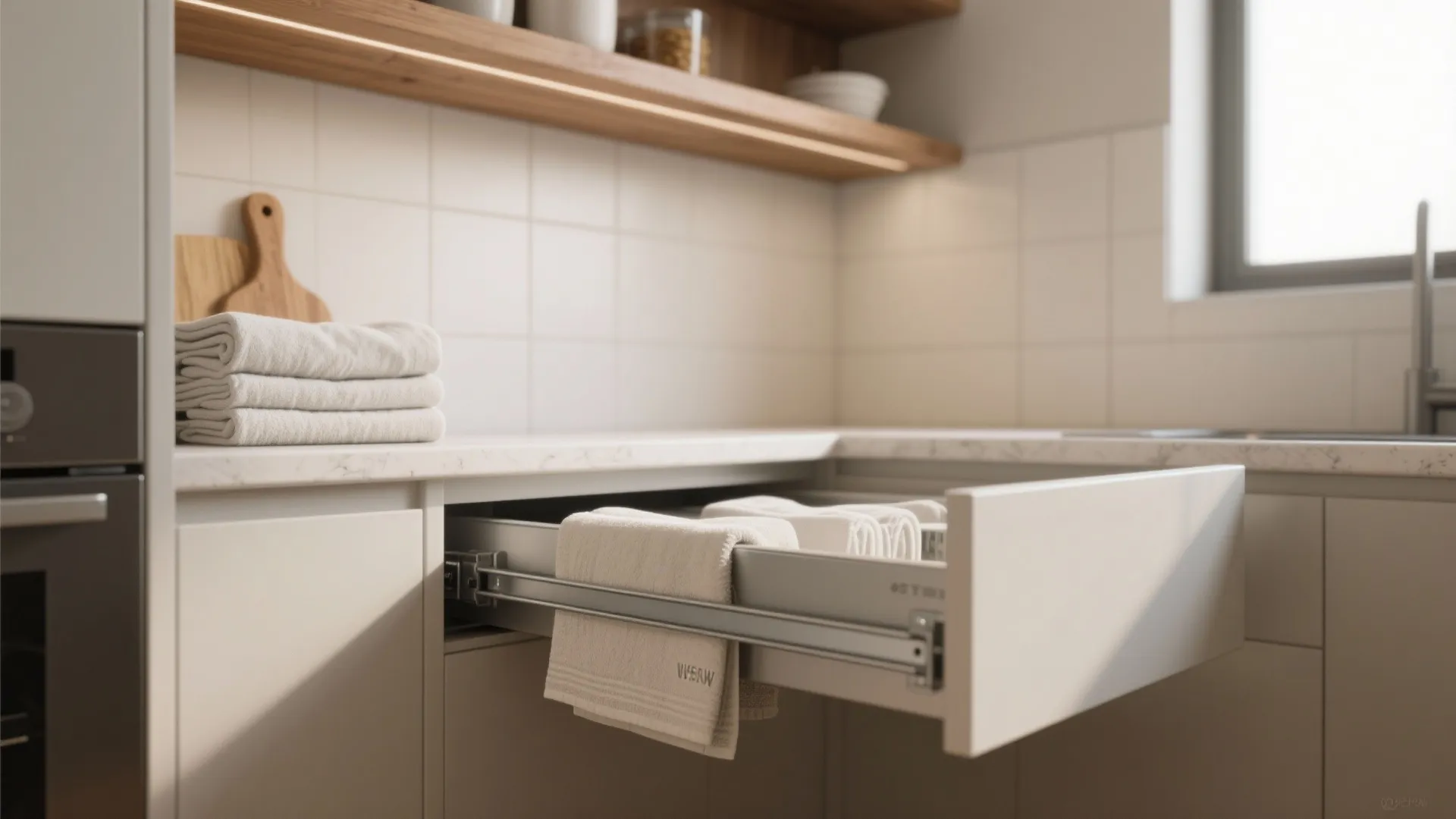 2. Under-Shelf Pull-Out Rail