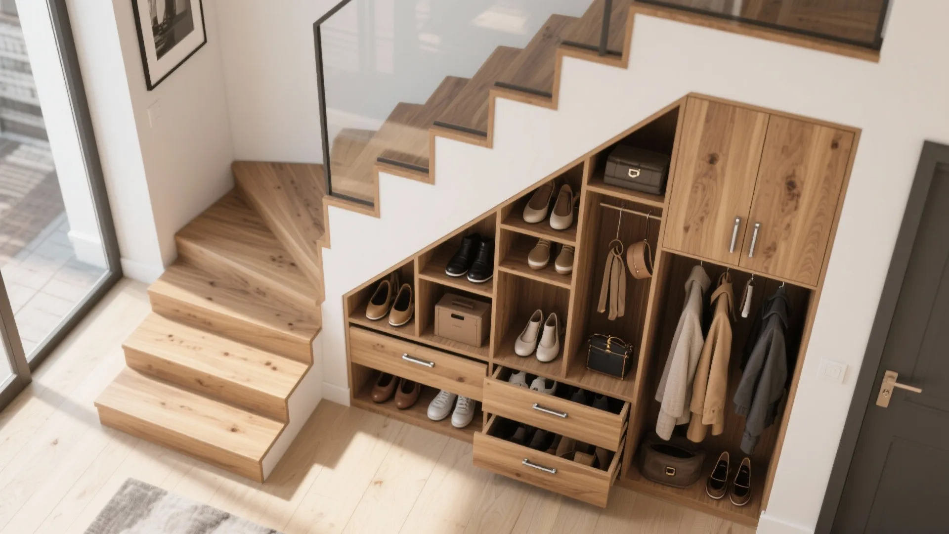 Under-Stair Storage Solutions