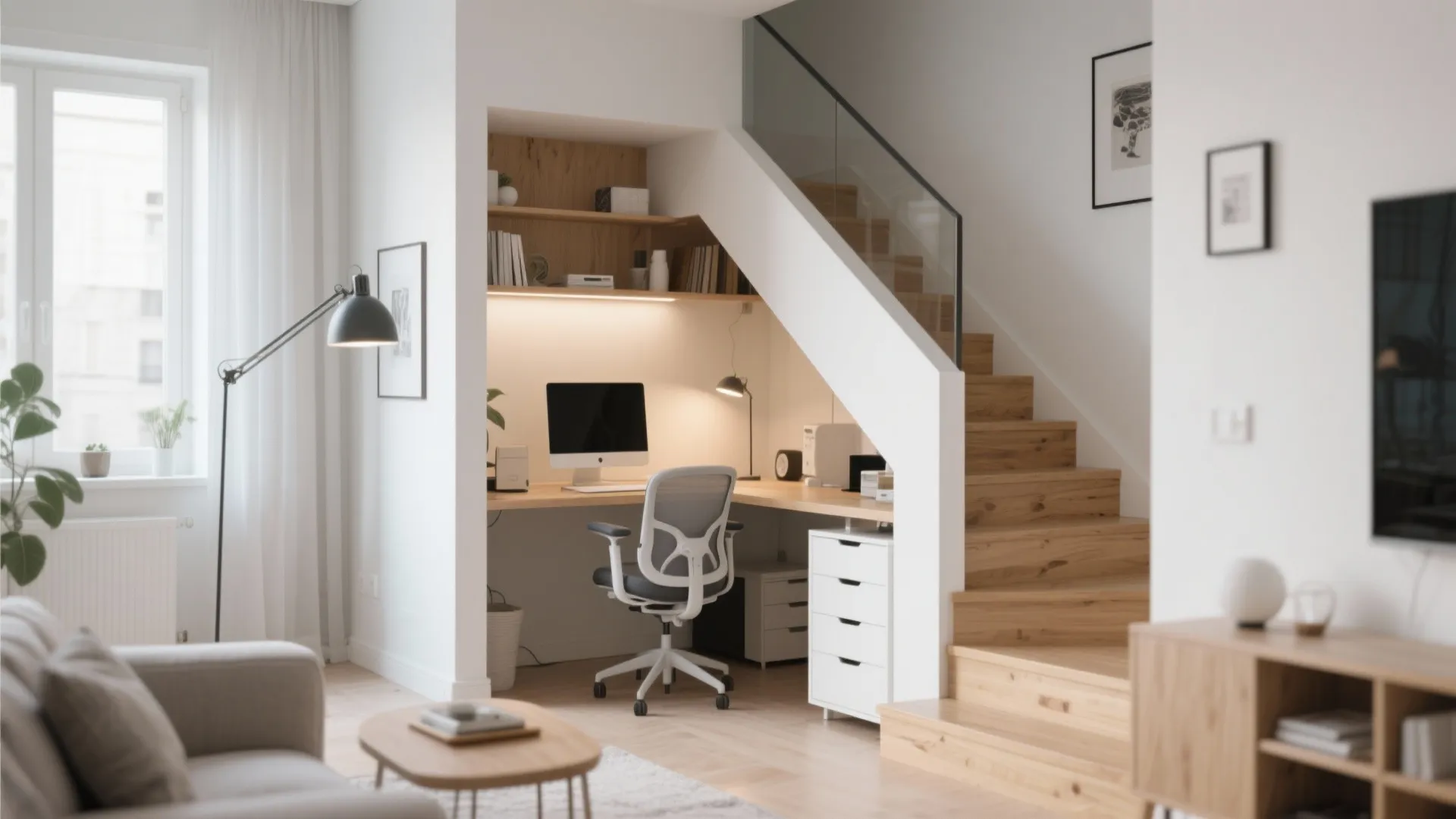4. Under-Stair Workspace