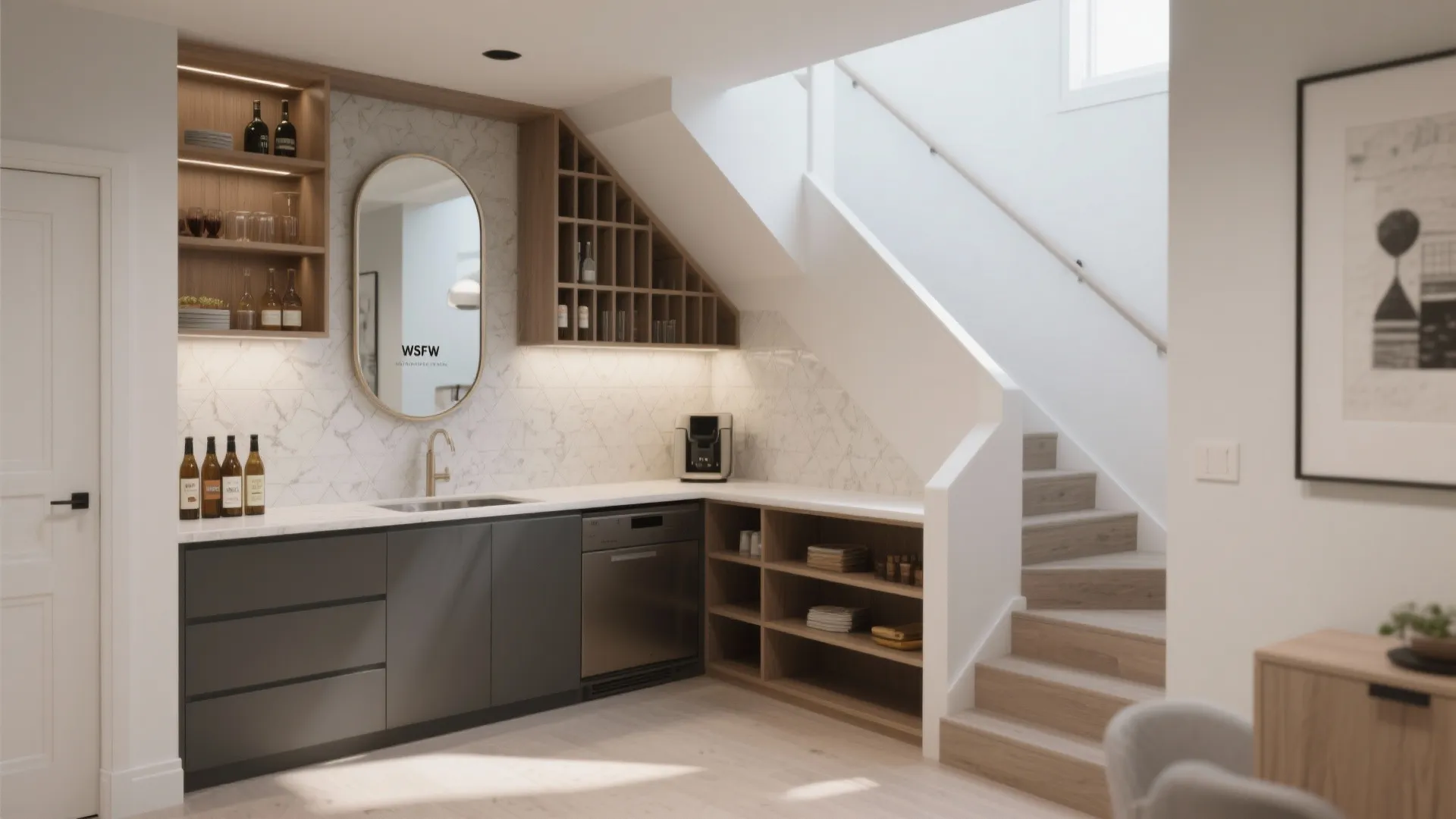 3. Under-the-Stairs Hideaway