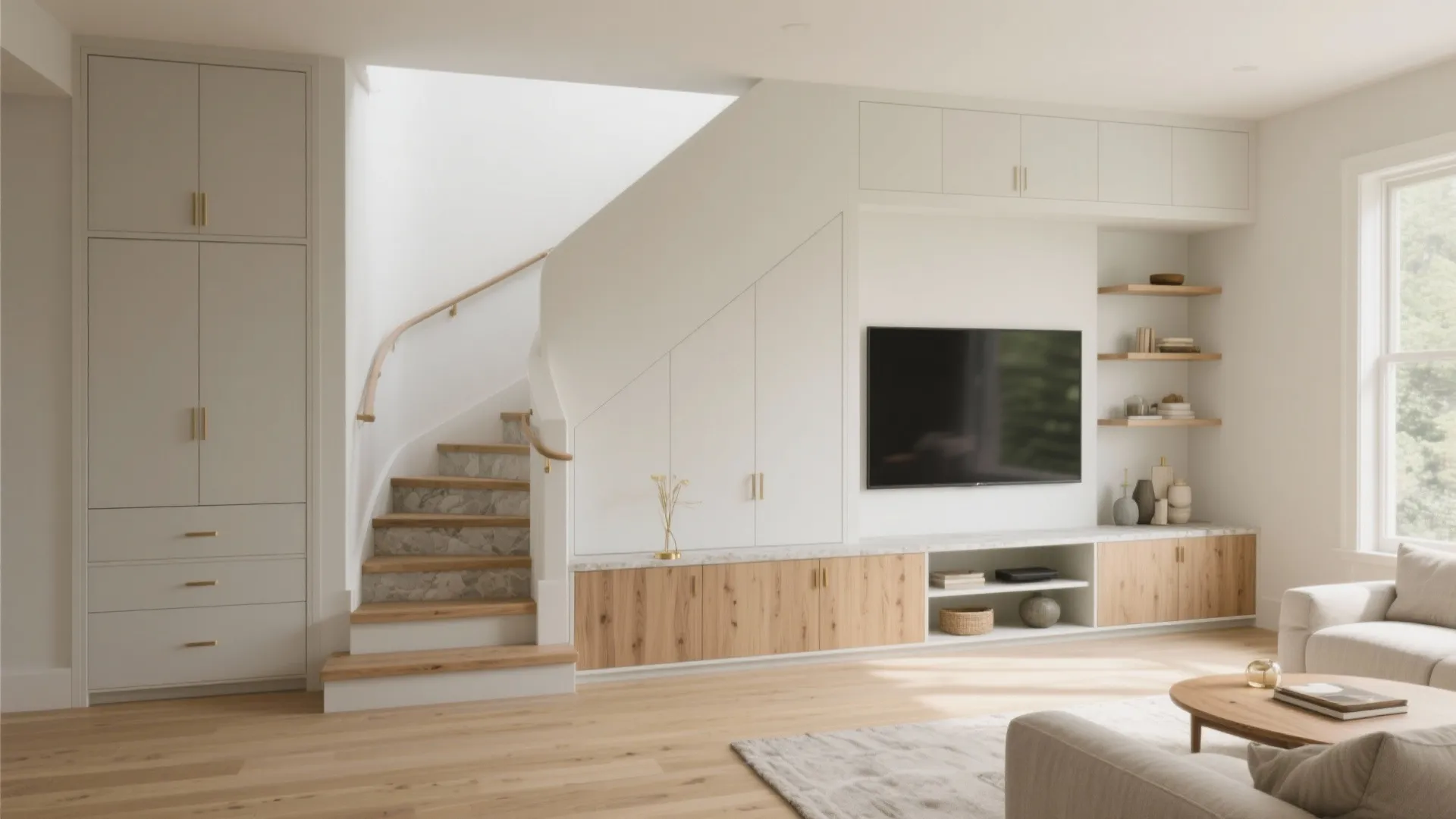 5 under stairs ideas in living room that actually work: A senior interior designer’s real-world playbook for turning that tricky space beneath your staircase into storage, seating, work, and wow—without cramping your style.