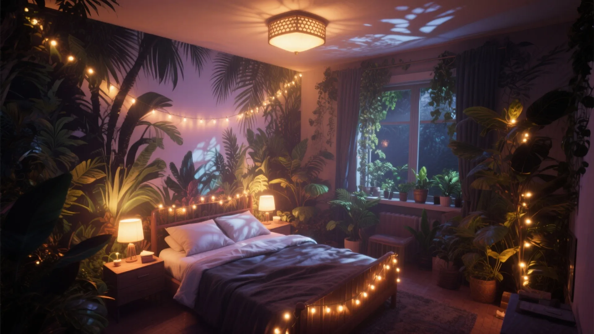 4. Strategic Lighting for an Understory Mood