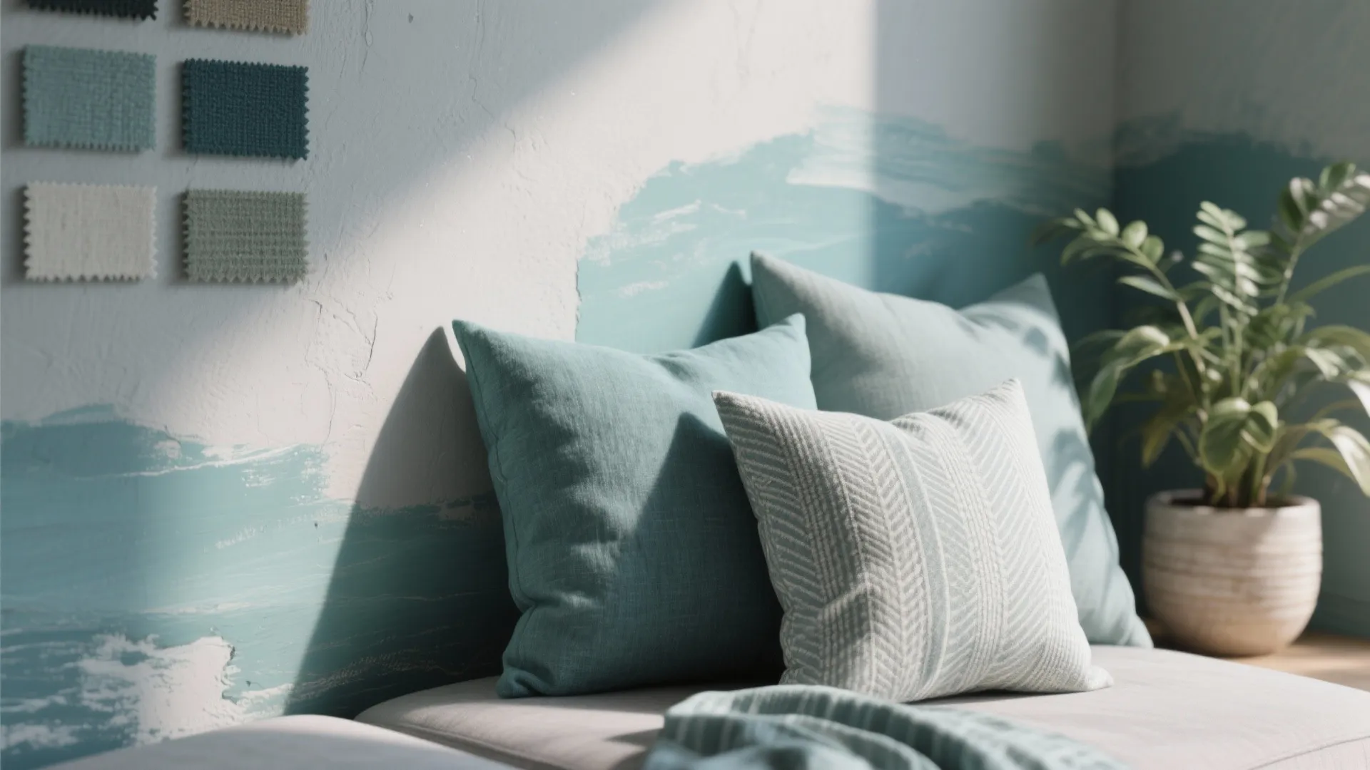 4. Greys with Green or Blue Undertones