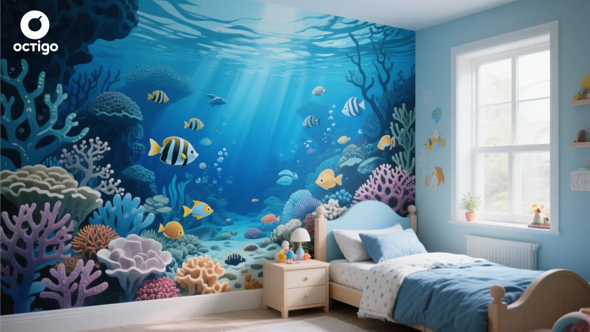 Colorful Wall Murals