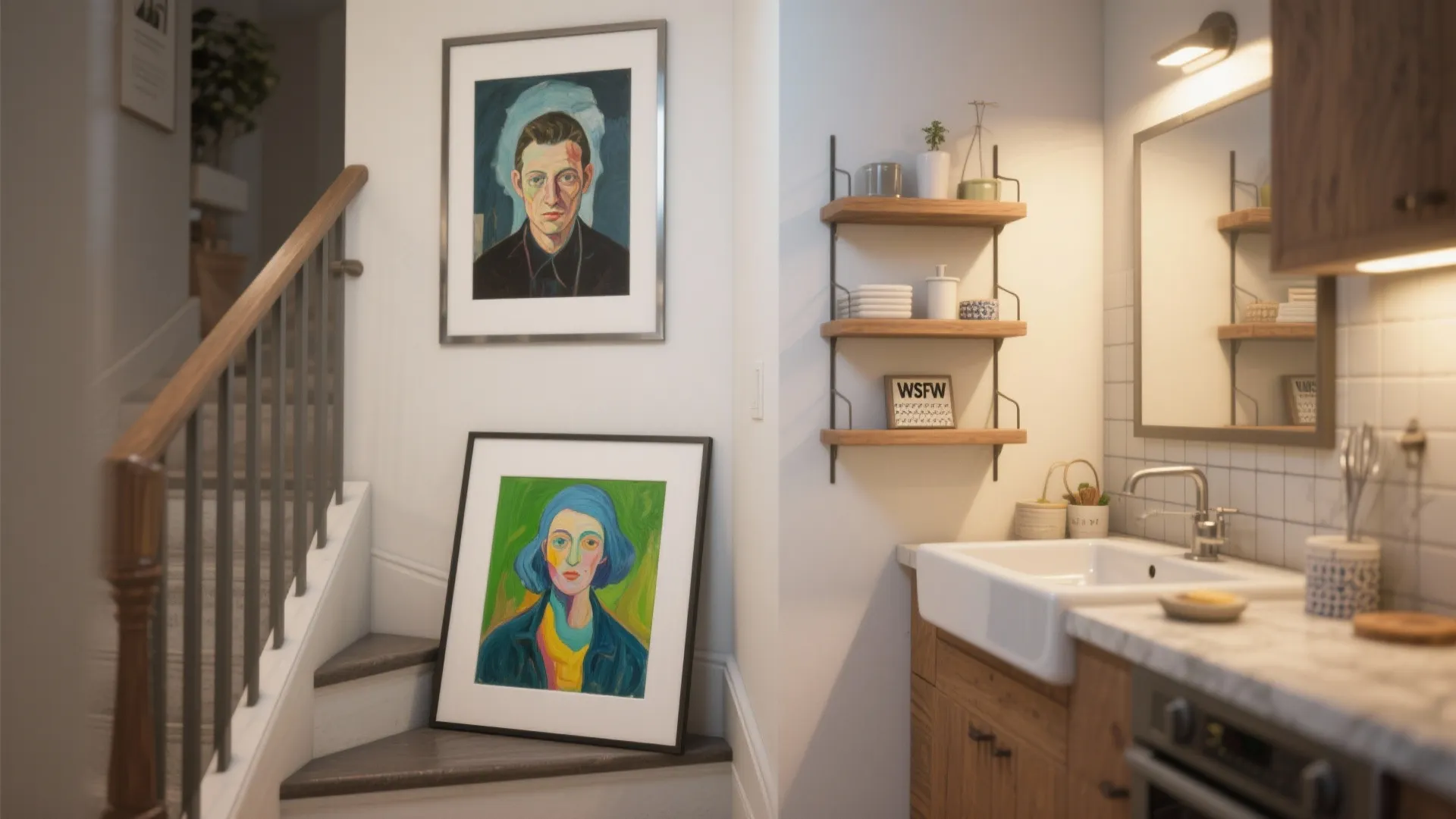 5. Unexpected spots and playful scales