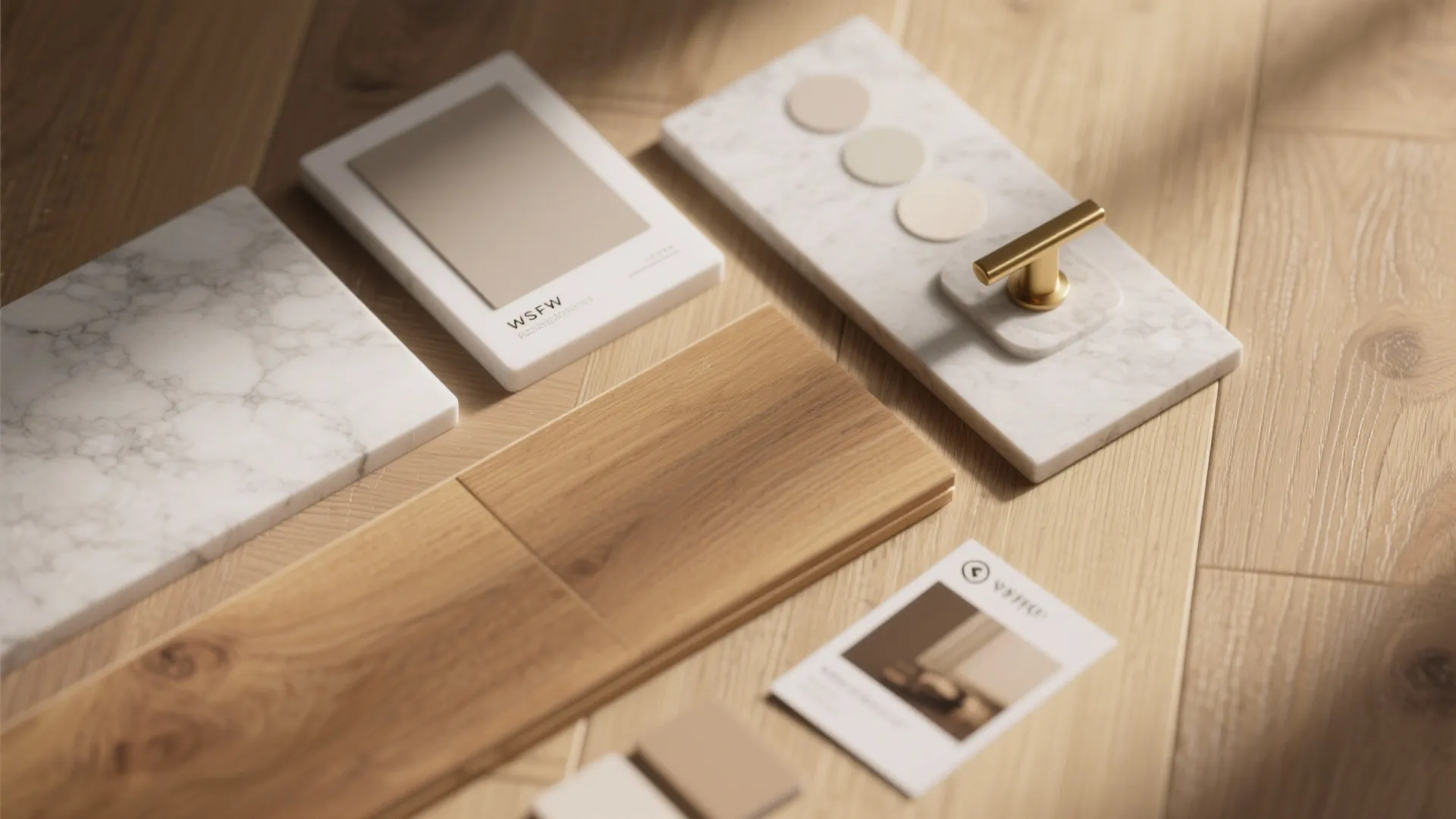 Inspiration 2: Unified materials for visual continuity