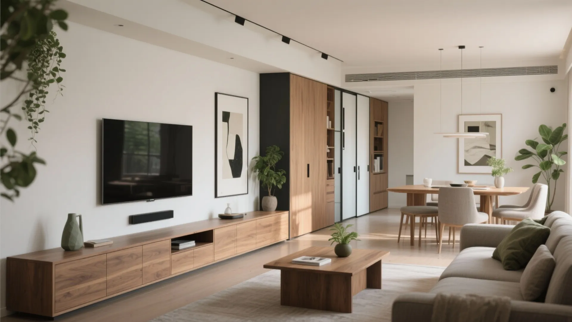 Unifying Storage: Sideboard–Media Wall That Doubles as Design