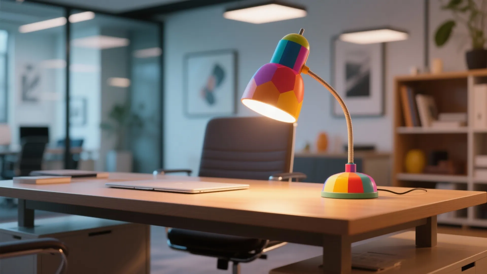 7. Desk Lamps with Personality