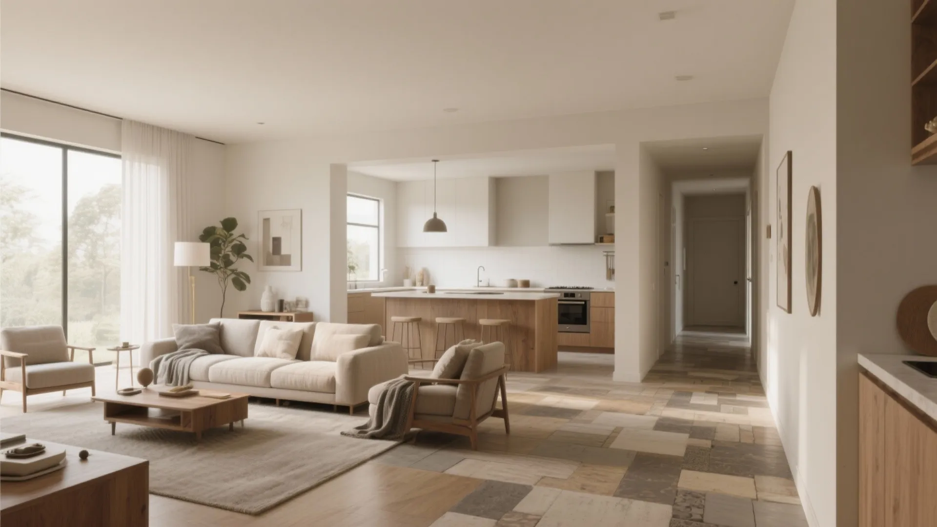 2. Use a universal neutral as your connective tissue