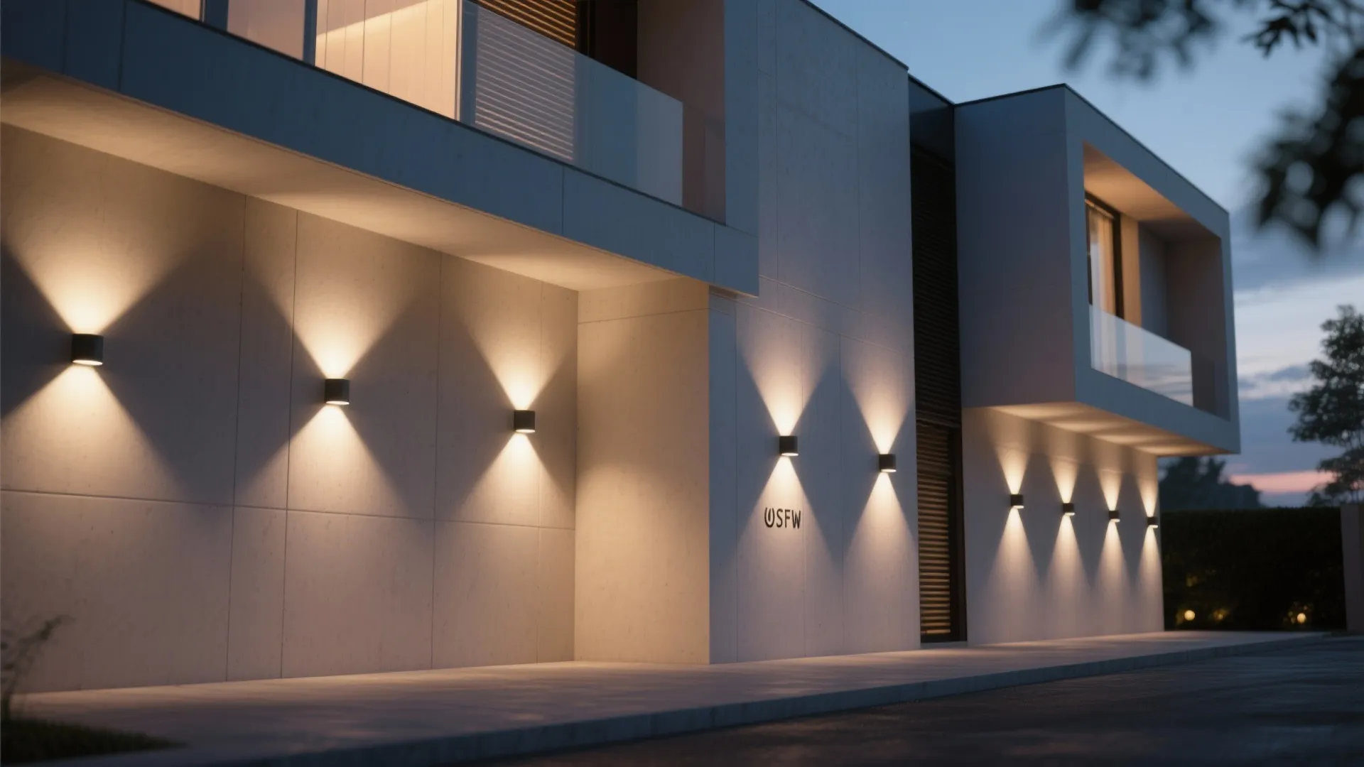 2. Low-Profile Up/Down Lights