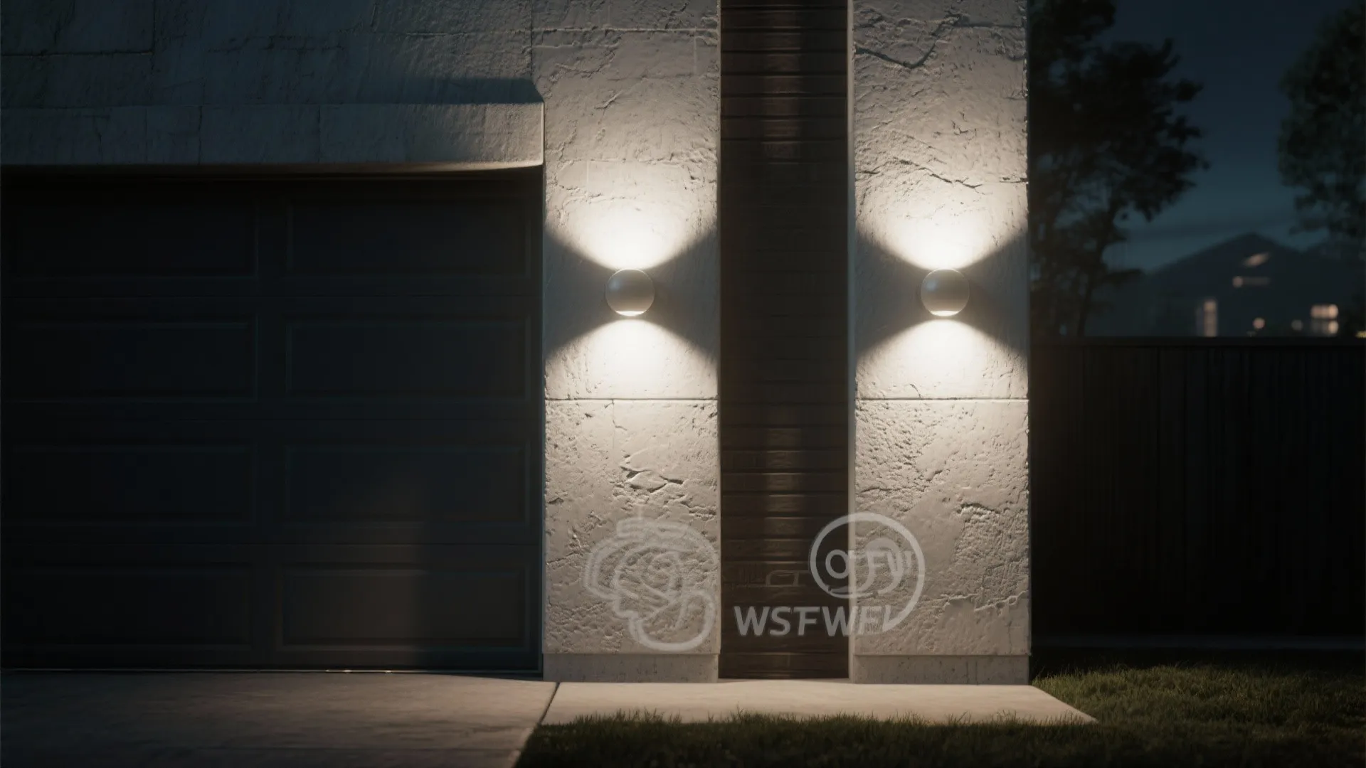 3. Up-&-Down Round Wall Lights