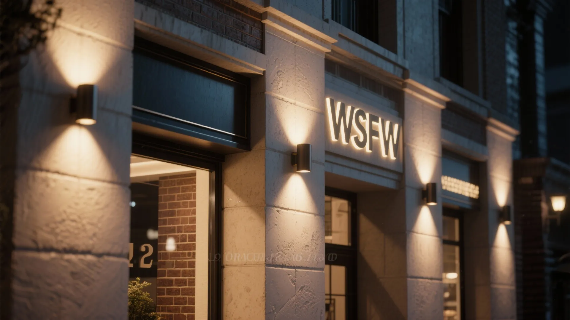 1. Up-and-Down Sconces for Layered Facade Lighting