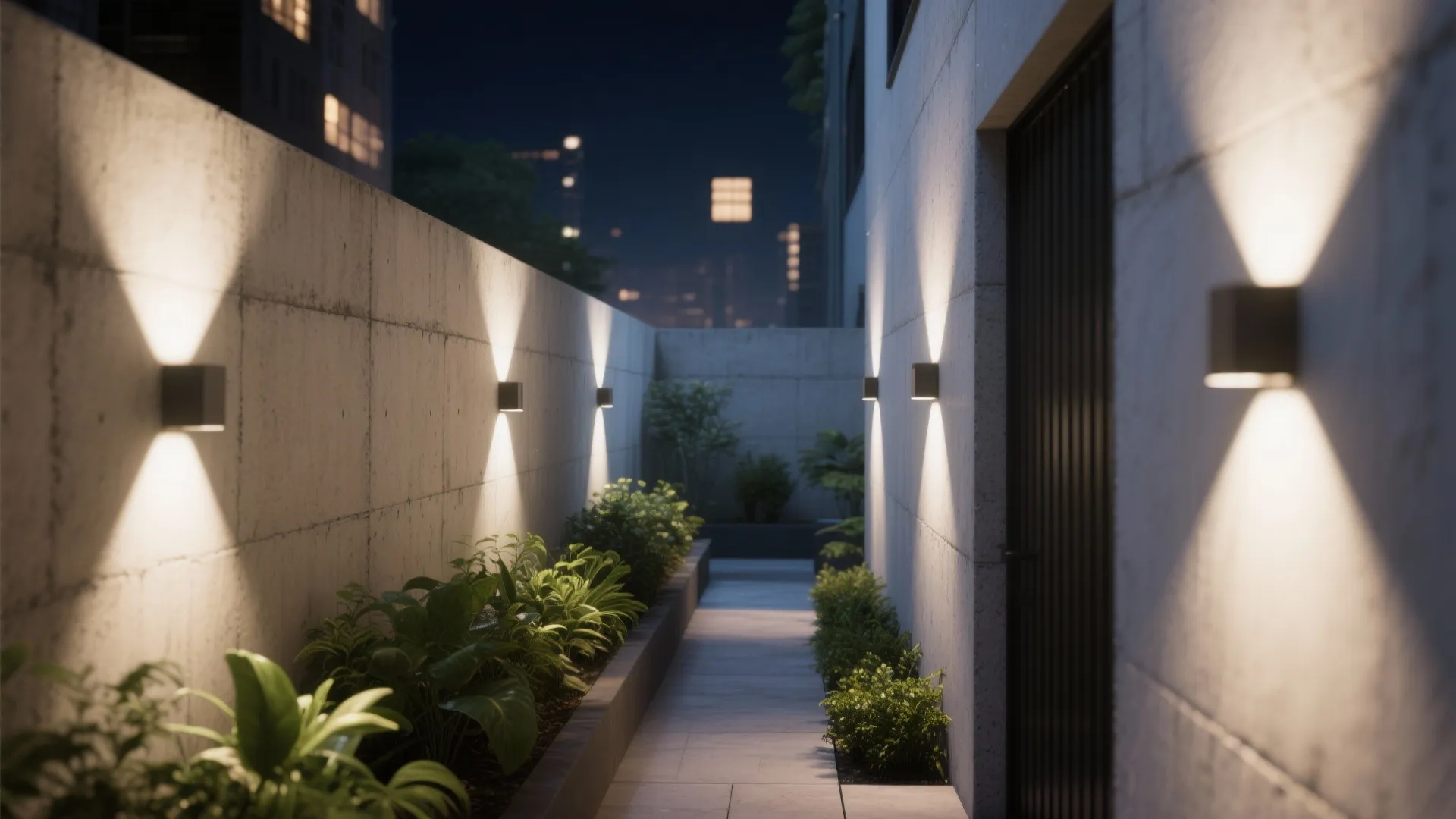 Soft Up-and-Down Lighting