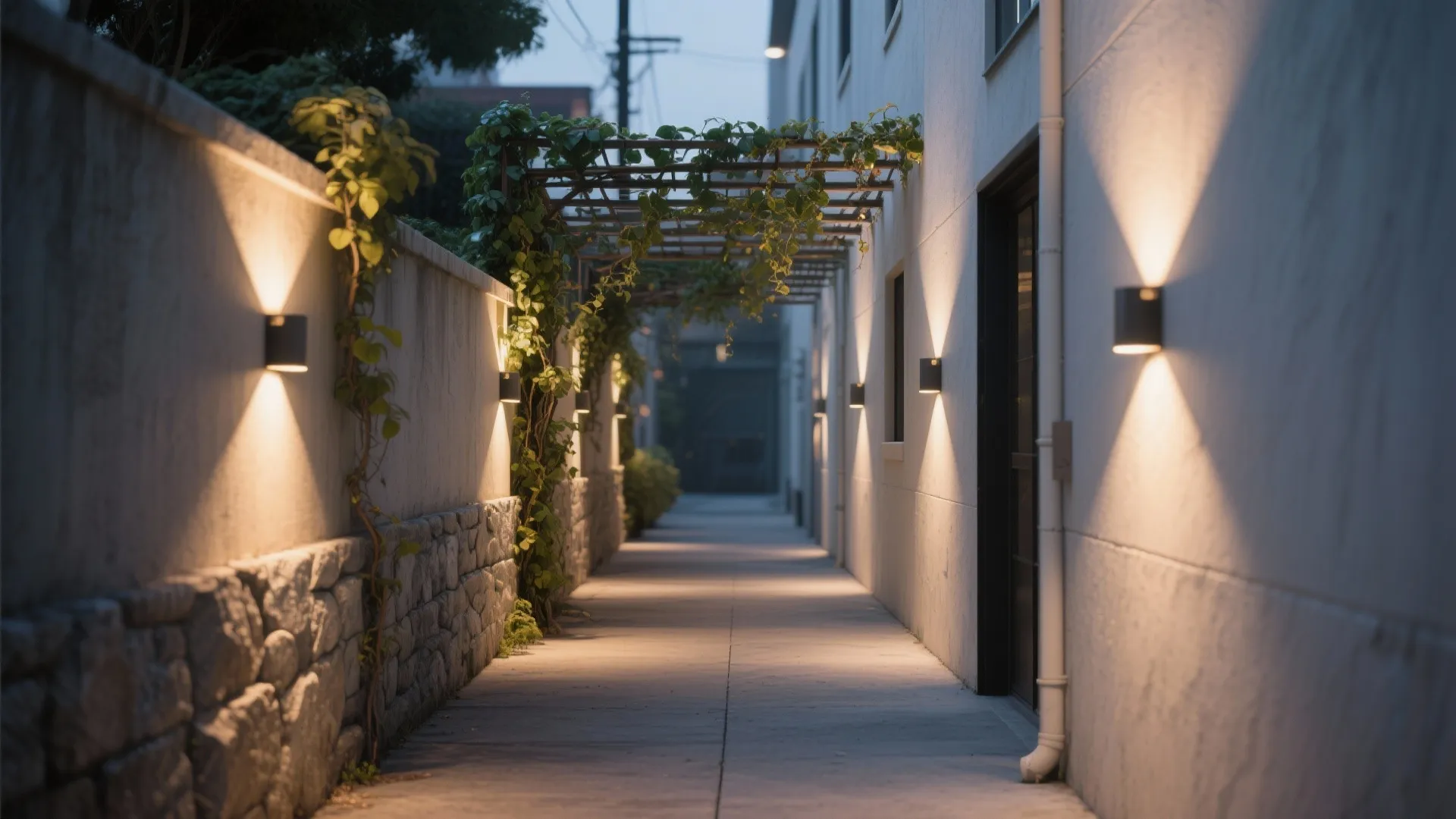 Indirect up-and-down wall washers