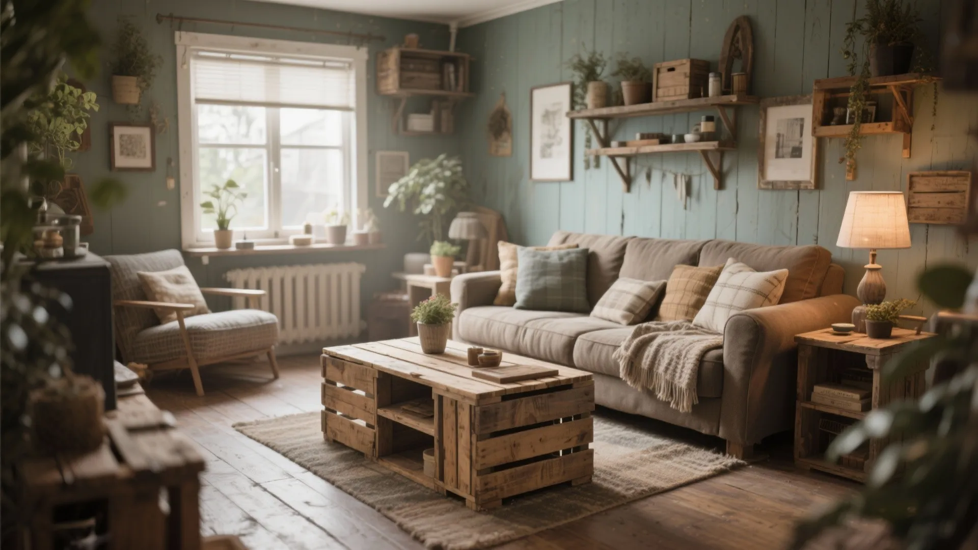 9. Upcycled and DIY Decor