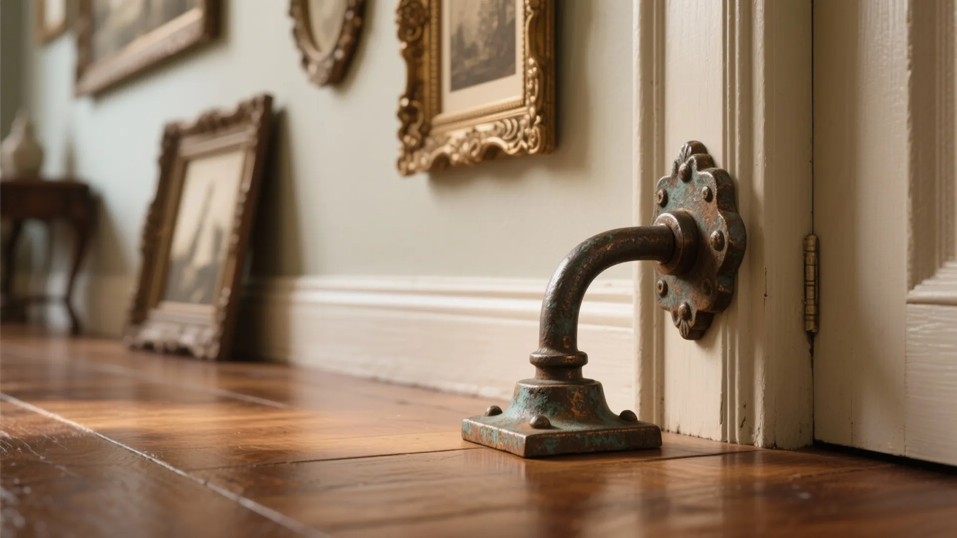 5. Upcycled Door Hardware